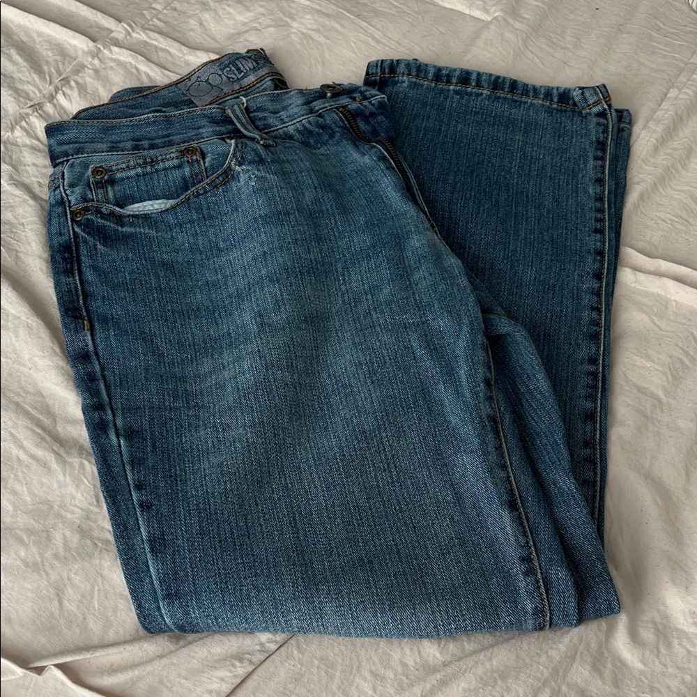 OP Slim Straight 1972 29x30 Classic Blue Denim Jeans